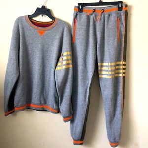 Retro Stitch Interlock Joggers Sweatpants